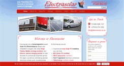 Desktop Screenshot of electrasolar.co.uk